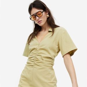 Fitted shirt dress. Ganni vibes